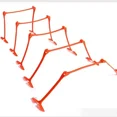 thumbnail image 5 of Vallas de entrenamiento de fútbol plegables, ayudas para el entrenamiento de velocidad y agilidad, herramienta para deportes de fútbol plegable y ajustable en altura para exteriores, 5 of 5