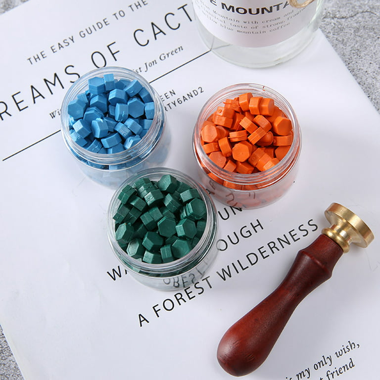 Bottle Sealing Wax Beads, Blue 1 lb container