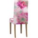 thumbnail image 4 of Funda protectora ABPHQTO para silla elástica con flores rojas suaves juego de 6, 4 of 4