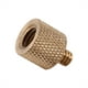 thumbnail image 1 of Rosca De Trípode, Adaptador De Tornillo De Trípode De Latón, Hembra De 3/8 "a Macho Dorado De 1/4" Para Soporte De Trípode De Cámara Tornillo De Placa De Carga Rápida ANGGREK Male Tripod, 1 of 8