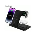 thumbnail image 1 of 1pc New 2023 Pop-up Multifunctional 3-in-1 Wireless Charger Phone Holder, Compatible With Iphone 14; Quick Desktop Charging Stand For Apple Watch, Ear, 1 of 4