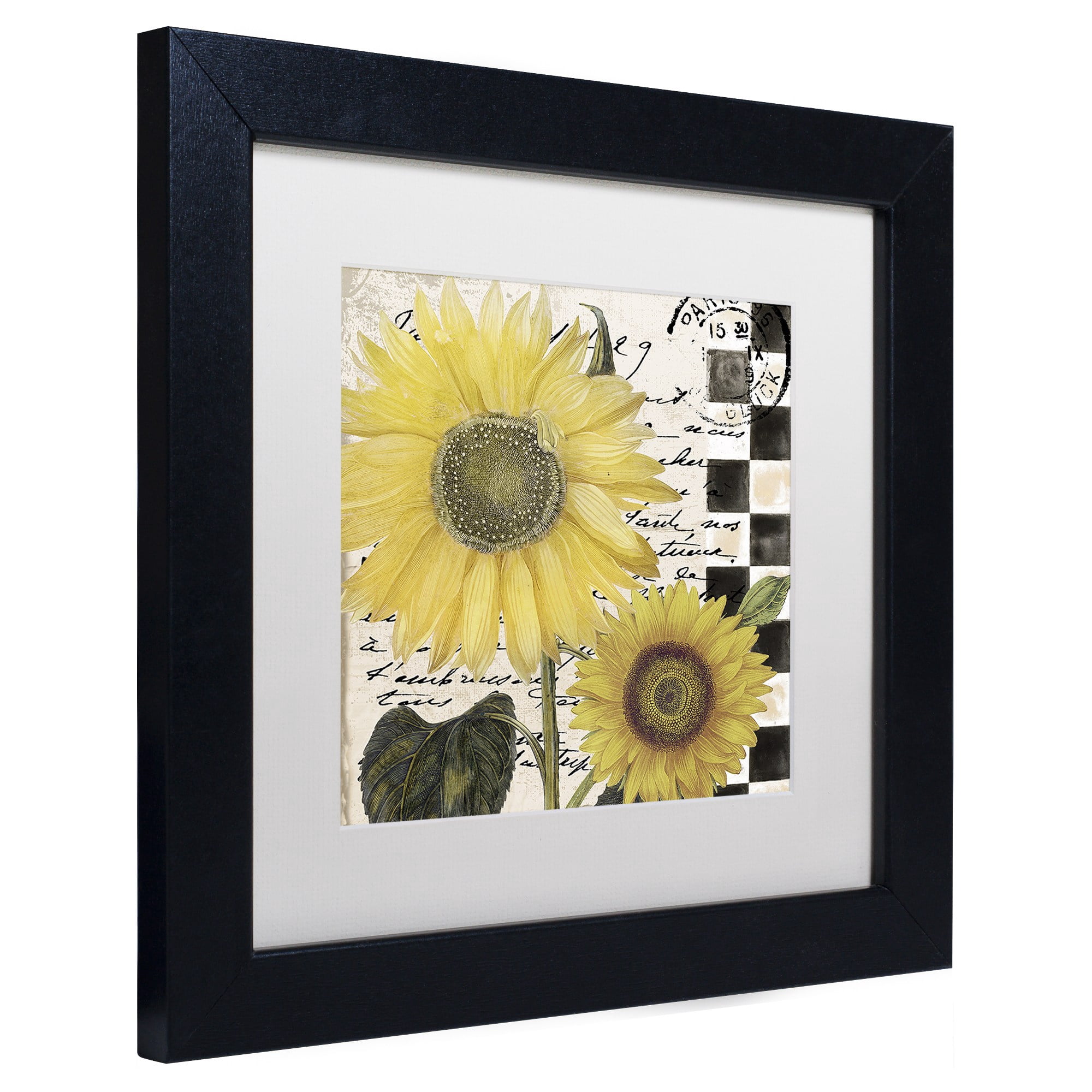 Trademark Fine Art "Late Summer I" Canvas Art by Color Bakery, White Matte, Black Frame
