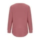 thumbnail image 4 of Puntoco Moda Mujer Otoño Invierno Sólido Cuello Redondo Jersey Manga Larga Tops Puntoco Puntoco-2715, 4 of 7