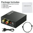 DigitaltoAnalog Audio Converter, 96KHz DAC Digital Coaxial and