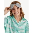 thumbnail image 2 of Justice Girls x Nascar Short Sleeve Button Top, Shorts and Eye Mask Pajama Set, 3-Piece, Sizes 5-18, 2 of 4