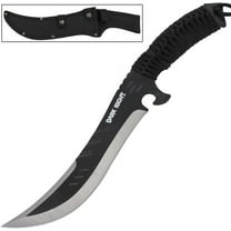 Armory Replicas Dark Night Full Tang Hunting Knife Free Nylon Sheath with Belt Loop for Convenient Carry Ideal for Outdoor Activities