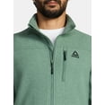 thumbnail image 5 of Reebok Men and Big Men's Fleece Zip Jacket, Sizes S-3XL, 5 of 6