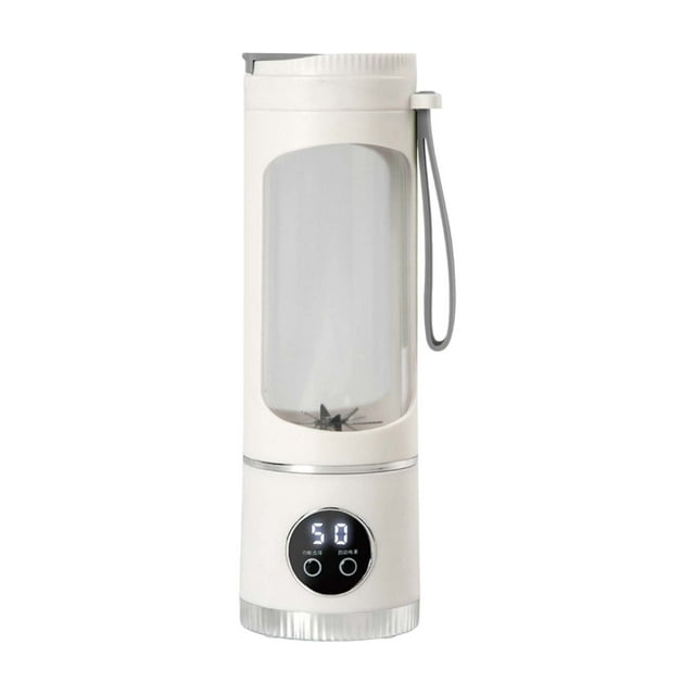 Digital Multimode Juicer 450ml Portable Digital Display Juicer Mini Juice Cup With 12 Stainless Steel Smart LED Display For Diet Whisker Portable Mixer Electronic Hand Mixer Flour Mixer Standing