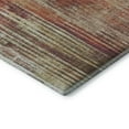 thumbnail image 4 of Addison Rugs Mayfield Washable Transitional Stripes Paprika Rectangle Rug, 9' x 12', 4 of 6