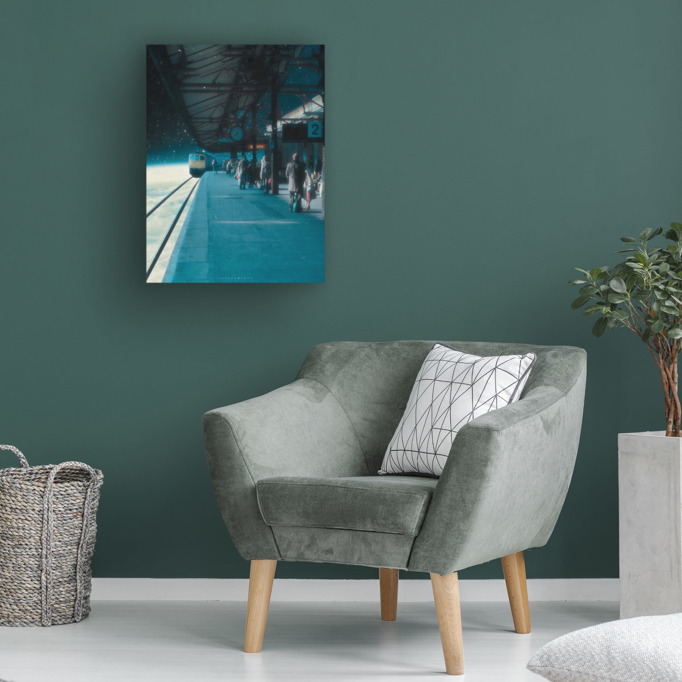 Trademark Fine Art spacerocket art  612 Canvas Wall Art