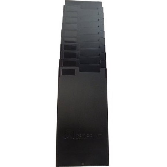 Acroprint Porte-cartes de Temps M120R 25 Poches (Noir)