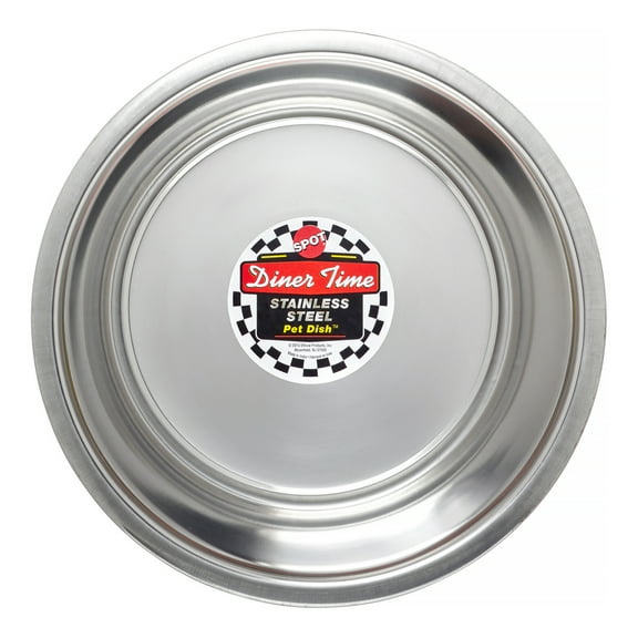 Ethical Pet Stainless Steel "No Tip" Mirror Dog Bowl, 96 Oz