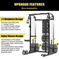 thumbnail image 3 of EDTara 2000LB Power Rack, Pro Home Gym System with Dual Pulley Design for Cable Crossover and Full Body Workouts, 3 of 8