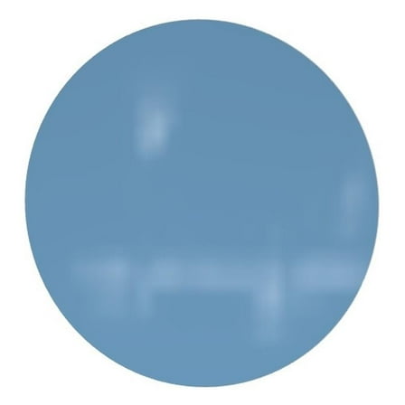 Ghent Coda Low Profile Circular Glass Dry Erase Board Non-Mag Blue 48in Dia