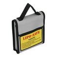 thumbnail image 4 of Sac à Batterie Lipo, Sac Anti-Explosion Résistant à la Chaleur Gris Fibre Résistante au Feu Protecteur Portable pour Atelier, 4 of 8
