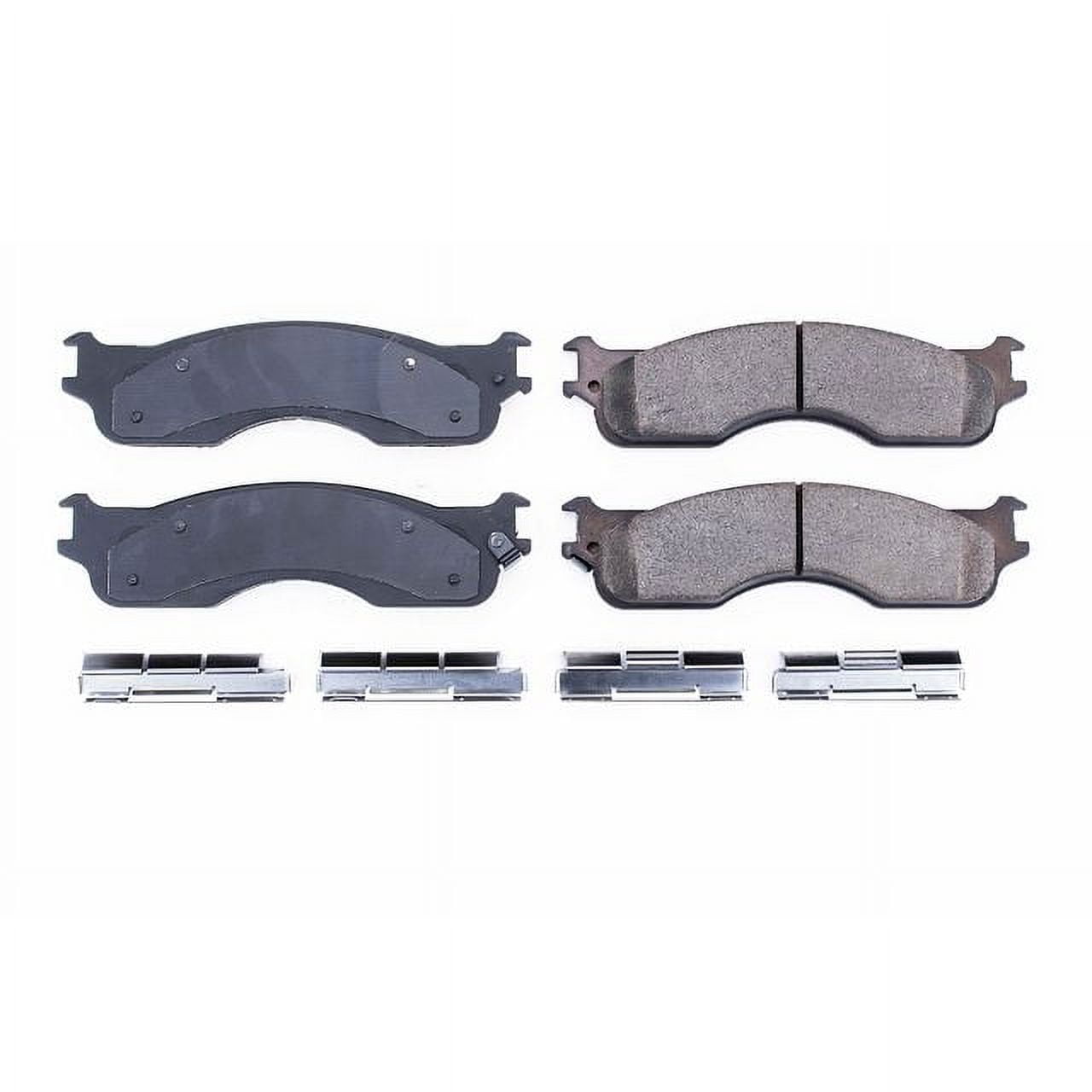 Power Stop Front Z17 Evolution Ceramic Brake Pads with Hardware 17-1054