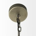 thumbnail image 4 of Distressed Bronze Metal Dome Hanging Light, 4 of 5
