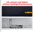 thumbnail image 1 of Nouveau Clavier d'Ordinateur Portable Rétroéclairé pour HP OMEN 15-EN 16-C 16-N TPN-Q238 Q281 Q267 Anglais Ordinateur Portable et Sans Rétroéclairage Rouge, 1 of 4