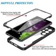 thumbnail image 4 of Funda de cuerpo completo para Samsung, carcasa protectora frontal y trasera de lujo, transparente, 360, para S24 S23 S22 Ultra S21 FE Plus A53 A52 A32 A34 A13 A23 A54 5G, 4 of 5