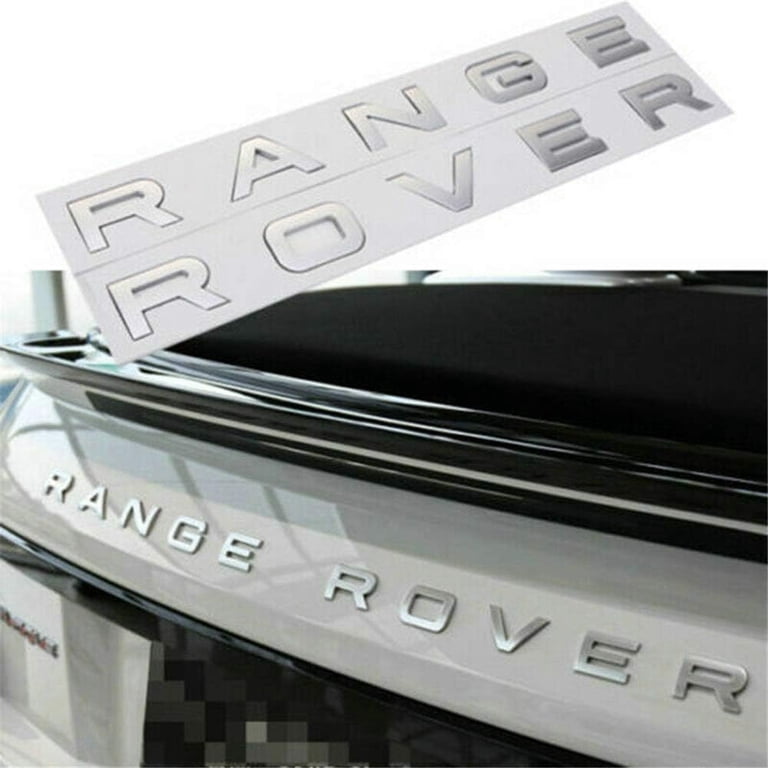 Kove 450 Rally HAWKE 3D Chrome & Red Boot Bonnet Letters Badges RANGE ...