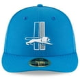 thumbnail image 2 of Men's New Era Blue Detroit Lions Omaha Throwback Low Profile 59FIFTY Fitted Hat, 2 of 4