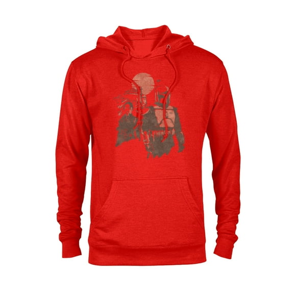 Star Wars The Book of Boba Fett and Fennec Shand - Pullover Hoodie for Adults – Customized-Red Heather