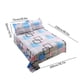 thumbnail image 3 of Juego de edredón tamaño matrimonial | Ropa de cama de 3 piezas para todas las estaciones | Microfibra de poliéster suave | Resistente al encogimiento y a la decoloración | Sábanas y fundas de, 3 of 6