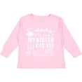 thumbnail image 3 of Inktastic Dear Santa, My Sister Did It Funny Christmas Boys or Girls Long Sleeve Toddler T-Shirt, 3 of 5