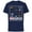 Navy, variant on Marvel Super Hero Vehicle Rental Ad - Short Sleeve Cotton T-Shirt for Adults - Customized-Red