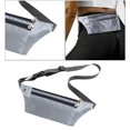 thumbnail image 1 of Bolsa de entrenaento para cinturón riñonera cremallera Ultr-ligera Gris-plata shamjiam riñonera para correr, 1 of 9