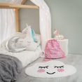 thumbnail image 3 of Alfombra Blanca Hermosa Irregular CHAO Nube Dormida Lavable 40*60cm, 3 of 4