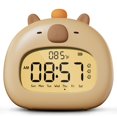 thumbnail image 1 of Reloj despertador WANIDEA Lindo Capibara para niños con temporizador y luz, 1 of 9