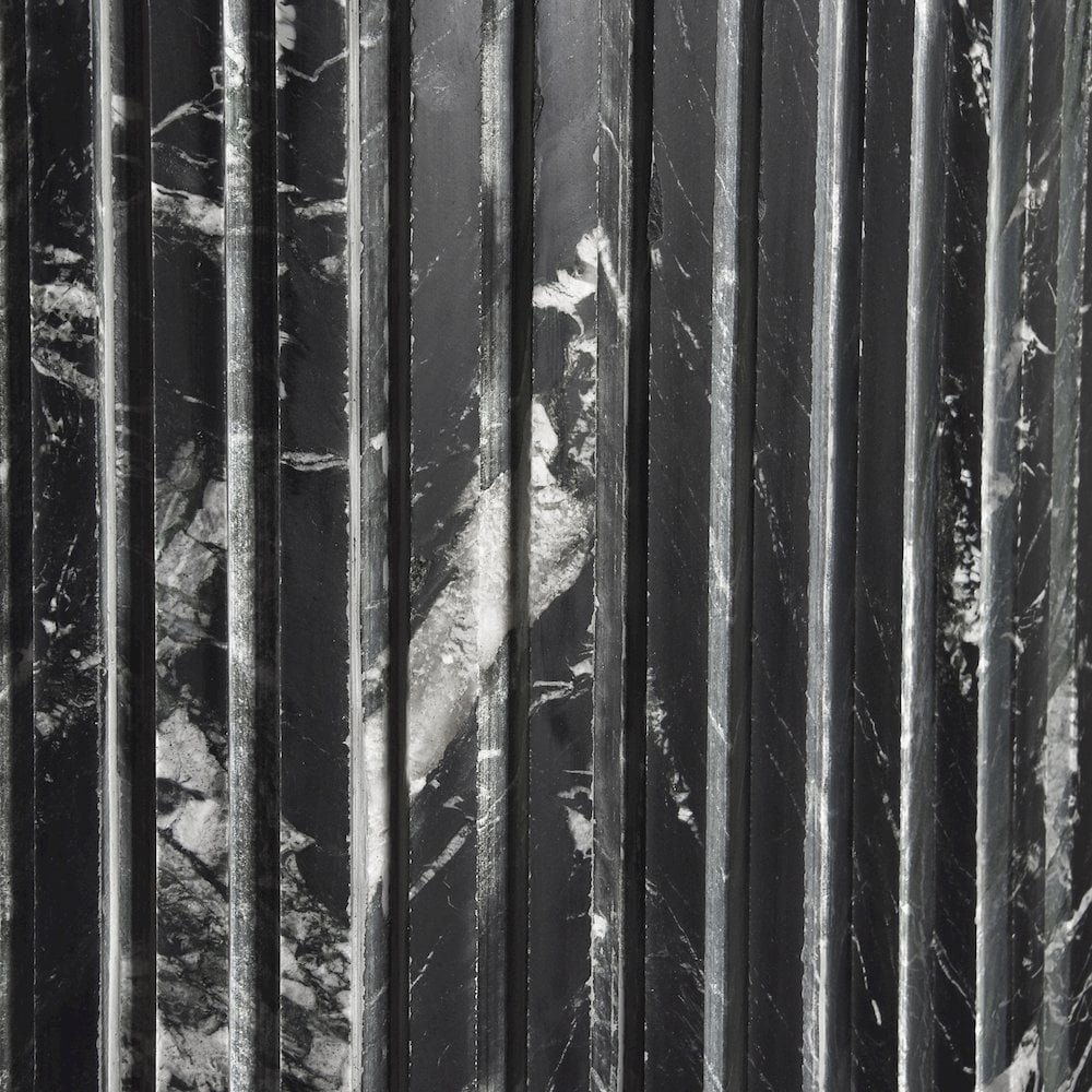 Meridian Furniture Genoa Black Marble Dining Table