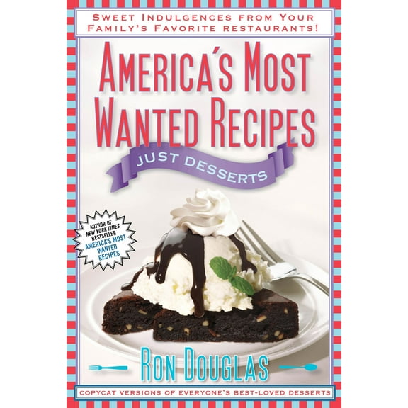 America's Most Wanted Recipes Series: America's Most Wanted Recipes Just Desserts : Sweet Indulgences from Your Family's Favorite Restaurants (Paperback)