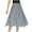 Gray, variant on Lovskoo Women's Sweet Ruffled Tutu Tulle Skirt Elastic High Waist Tiered Mesh Midi Skirt Black