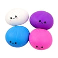 thumbnail image 2 of Jumbo Dumpling Squishy Bun Stress Relief Toy, 9.84 Inches Slow Rising Foam Squeeze Fidget Toys Bread Shape Desk Decor, 2 of 6