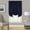 Navy/White, variant on Woven Trends Two-Tone Window Curtain Shade Drapes, Room Darkening Shade with Tie-ups for Bedroom and Living Room, Double Layered Window Shade, White, 58" W x 63" L Tie-Up Shade
