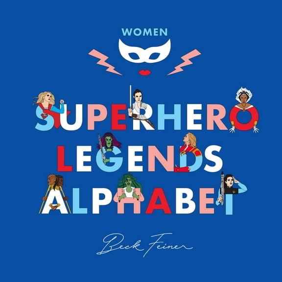 Superhero Legends Alphabet: Women (Hardcover)