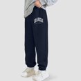 thumbnail image 6 of Sweatpants For Boys Toddler Fleece Pants Boys Fleece Athletic Sweatpants Kids Active Jogger Pants Running Jogging Pants with Pockets Navy 3-4 Years, 6 of 8