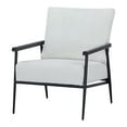 thumbnail image 5 of A&D Home Parker Polyester Sherpa Accent Chair, Ivory, 5 of 8