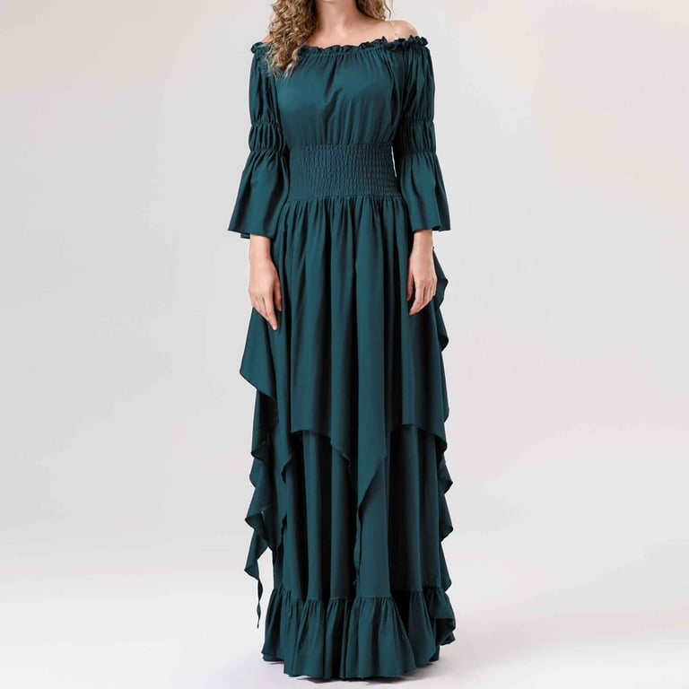 Uppada Wedding Guest Dresses with Flare Sleeves for Women Fancy Cocktail Dress Winter Prom Dresses Cocktail Formal Dresses Black Fit and Flare Dress