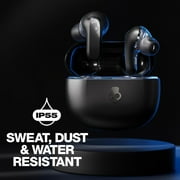 Skullcandy Rail ANC XT True Wireless Noise Cancelling Inner Ear Earbuds, True Black