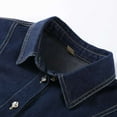 thumbnail image 4 of Classic Dark Denim Pants and Shirt Set (S, Blue), 4 of 6