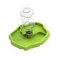 thumbnail image 5 of YWMJZEU Reptile Feeder Pet Bowl Sturdy Supplies Accessory Versatile Easy to Clean Turtle Grass Green, 5 of 9