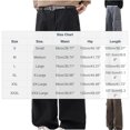 thumbnail image 3 of Baggy Cargo Pants Men Wide Leg Multi Pockets Soft Cargo Pants Durable Breathable Work Pants Casual Outdoor Work Streetwear Outfits Wear, 3 of 7