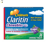 Children'S Claritin 24 Hour Non-Drowsy Allergy Grape Chewable Tablet, 5Mg, 36 Count