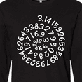 thumbnail image 4 of Inktastic Pi Day Pi Numerals in Spiral Long Sleeve T-Shirt, 4 of 5