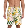 thumbnail image 2 of Daiia Fruit Mens Woven Stretch Pajama Short,Short Pajama Pants-Medium, 2 of 9