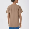 thumbnail image 3 of V-Neck Scrub Tops Women - Stretchy Pocket Nurse Scrubs with Medical Uniform Fit 2025 M Polyeste, 3 of 4