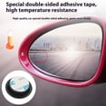 thumbnail image 6 of Pack-1 Car Blind Spot Mirror, HD Convex Glass Angle Adjustable for Side Rearview Mirrors, Fan Shaped Frameless Rotatable Wide Angle Blind Spot Mirror for SUV Truck Vehicles (Transparent), 6 of 8